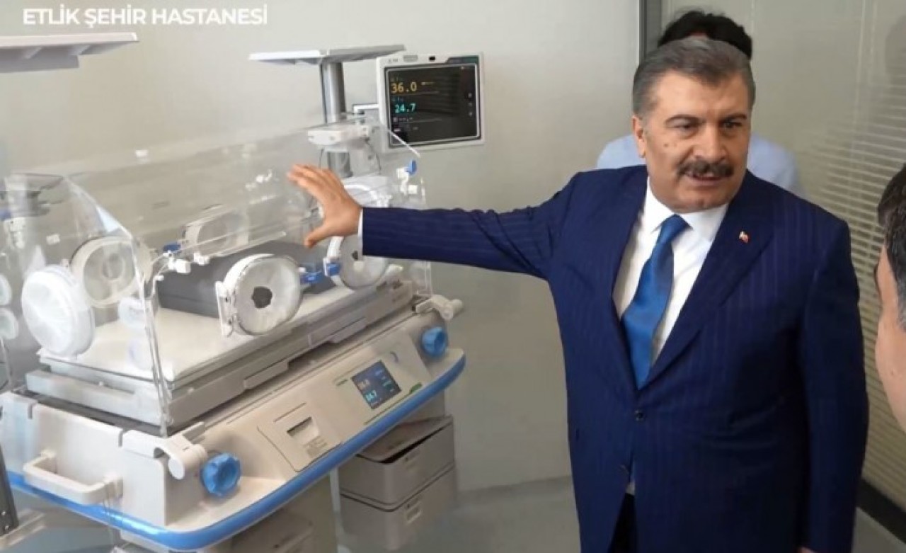 Bakan Koca incelemelerde bulundu: Etlik Şehir Hastanesi'nde son hazırlıklar!