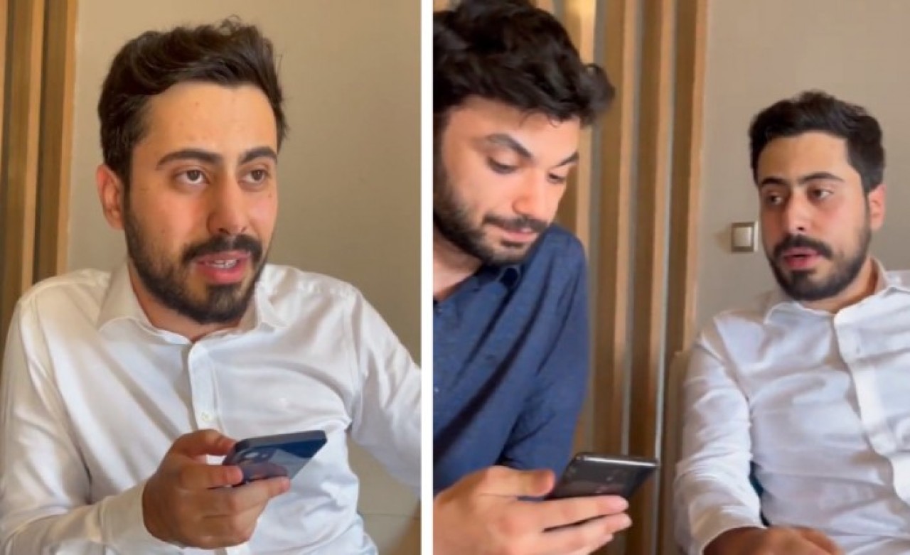 Cumhurbaşkanı Erdoğan'ın taklidini yapan Muhammed Nahya'dan güldüren 'Efes' videosu