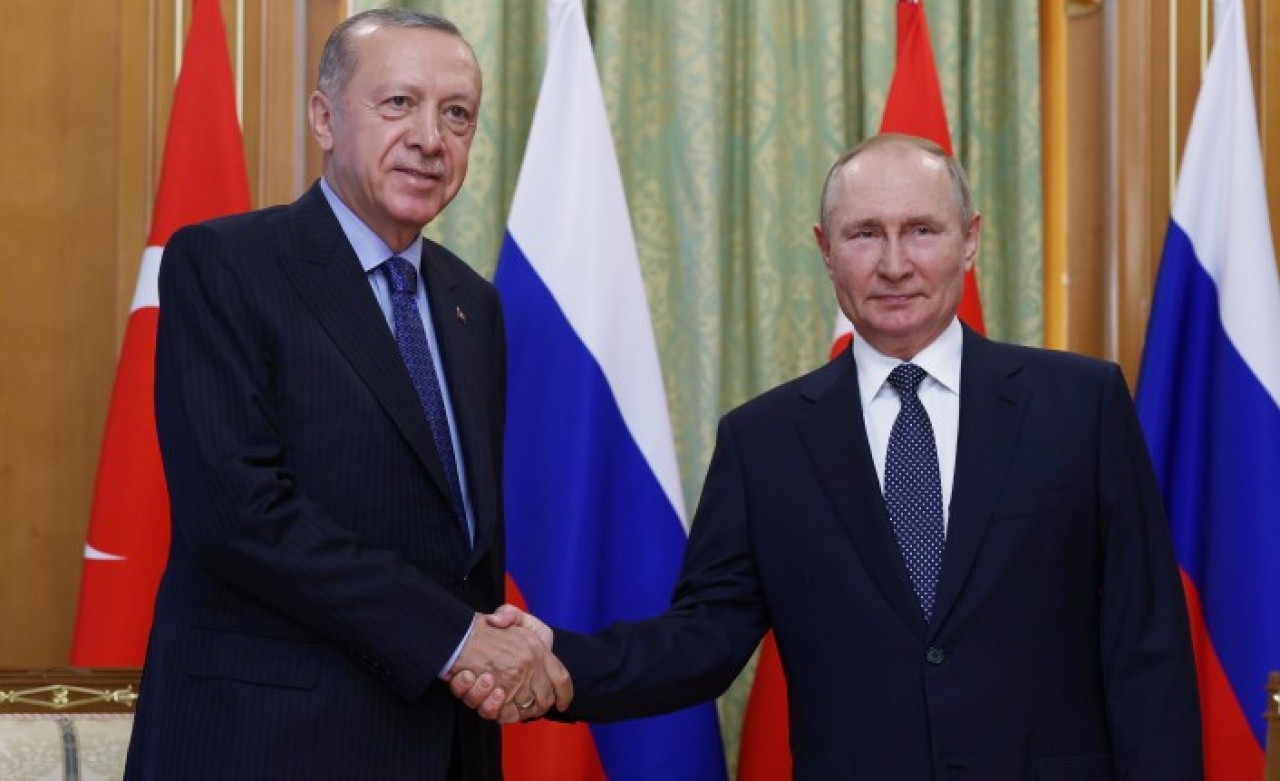 Cumhurbaşkanı Erdoğan'ın Rusya Devlet Başkanı Putin ile görüşmesi başladı