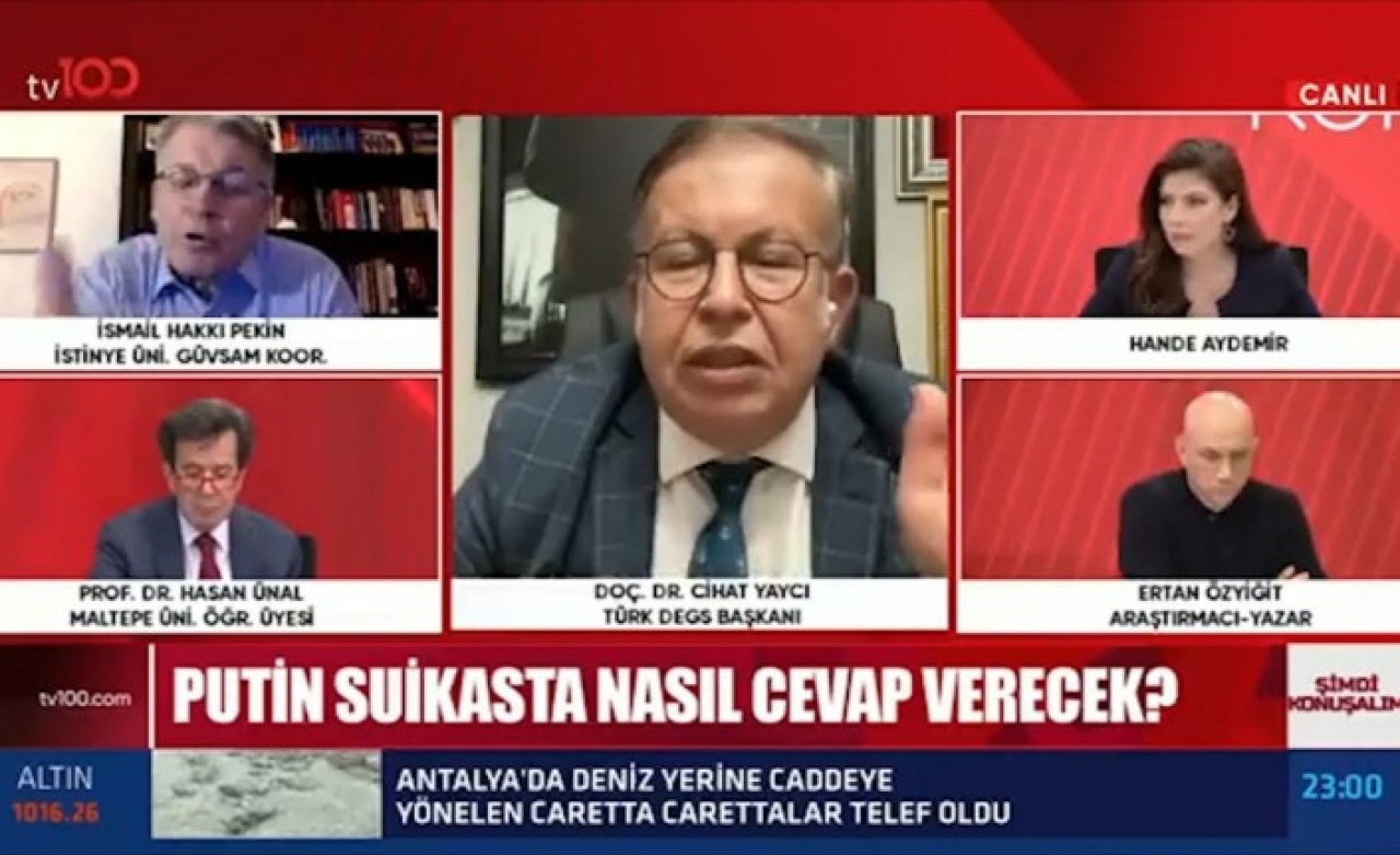 Emekli paşalar Cihat Yaycı ve İsmail Hakkı Pekin canlı yayında birbirine girdi