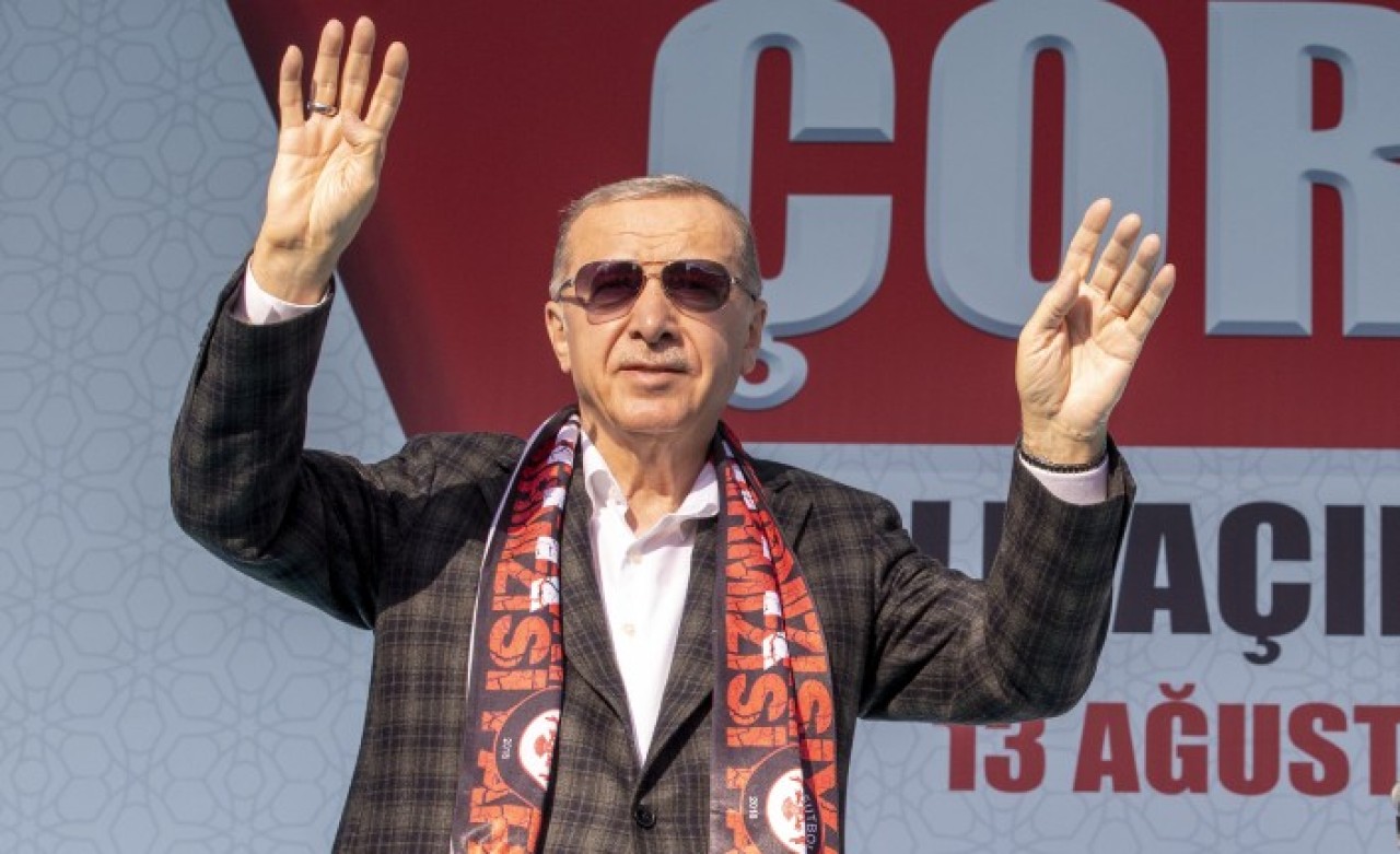 Erdoğan,  Çorum'dan seslendi: Müjde üstüne müjde verdi