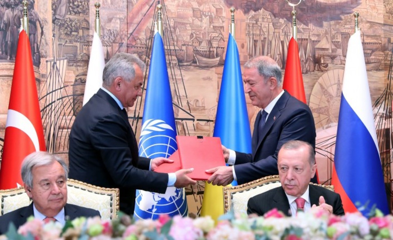 Guterres :İstanbul'da imzalanan tahıl anlaşması her şeyi değiştirdi