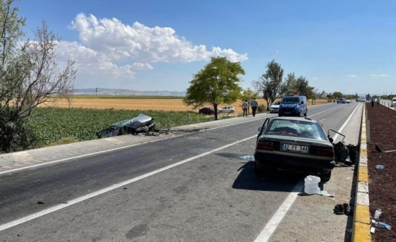 Konya'da korkunç kaza: Ayşe Yaşar öldü,  7 yaralı var