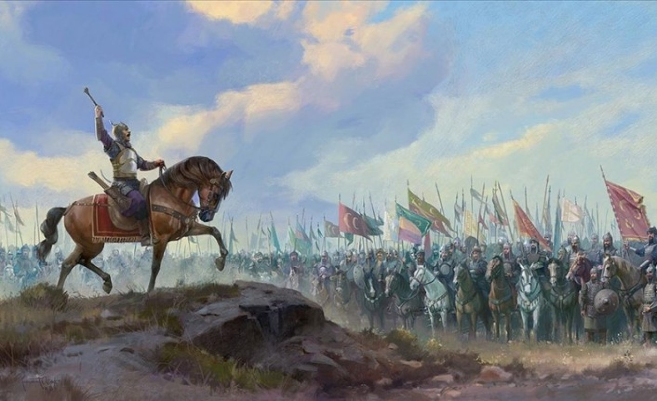 Malazgirt Zaferi üç boyutlu illüstrasyonlarla anlatıldı