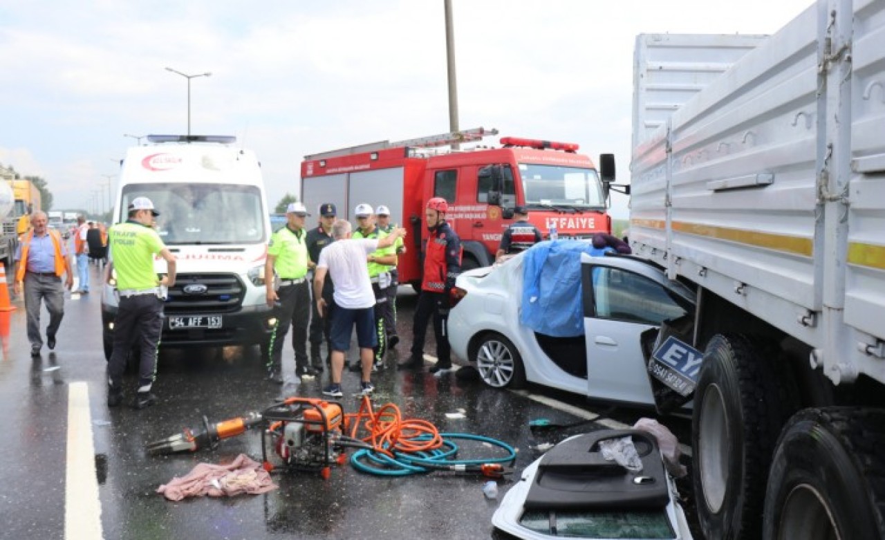 Sakarya'da feci kaza: Muzaffer Kurt öldü