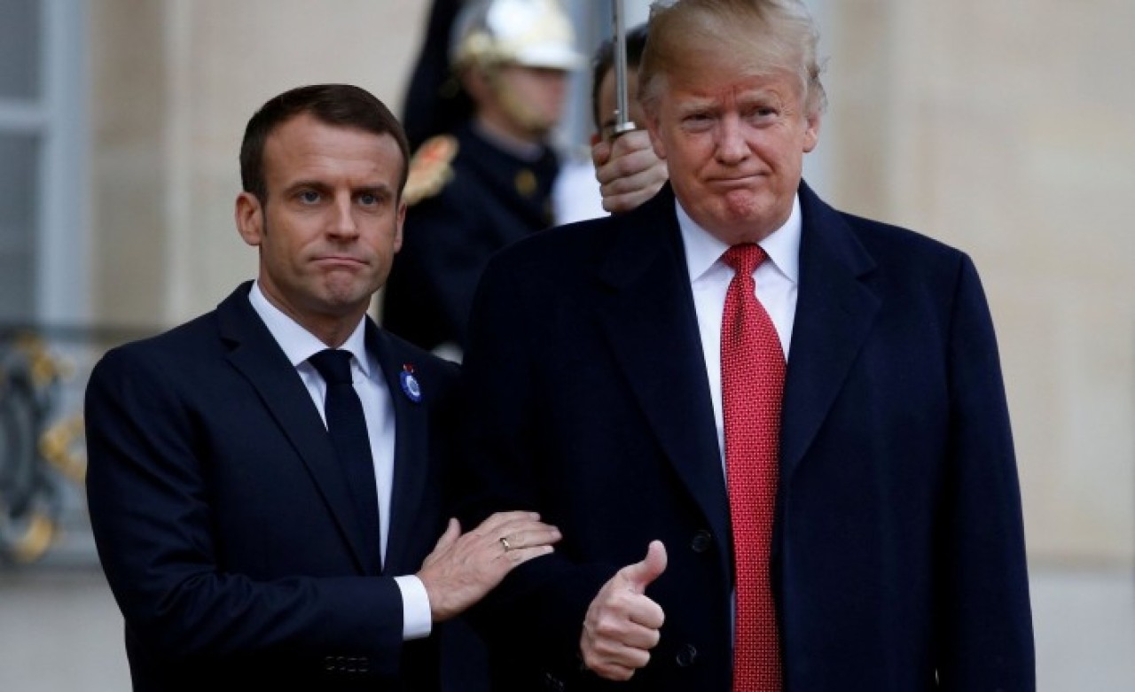 Trump'ın evinden Fransız lider Macron'la ilgili gizli dosyalar çıktı