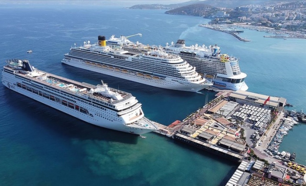 Turizmin gözdesi Türkiye! Limanlara 7 ayda 437 kruvaziyer yanaştı