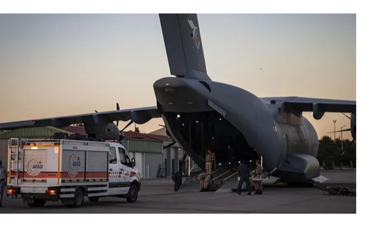 Türkiye'den zor günler geçiren Lübnan'a tıbbi malzeme ve ilaç yardımı