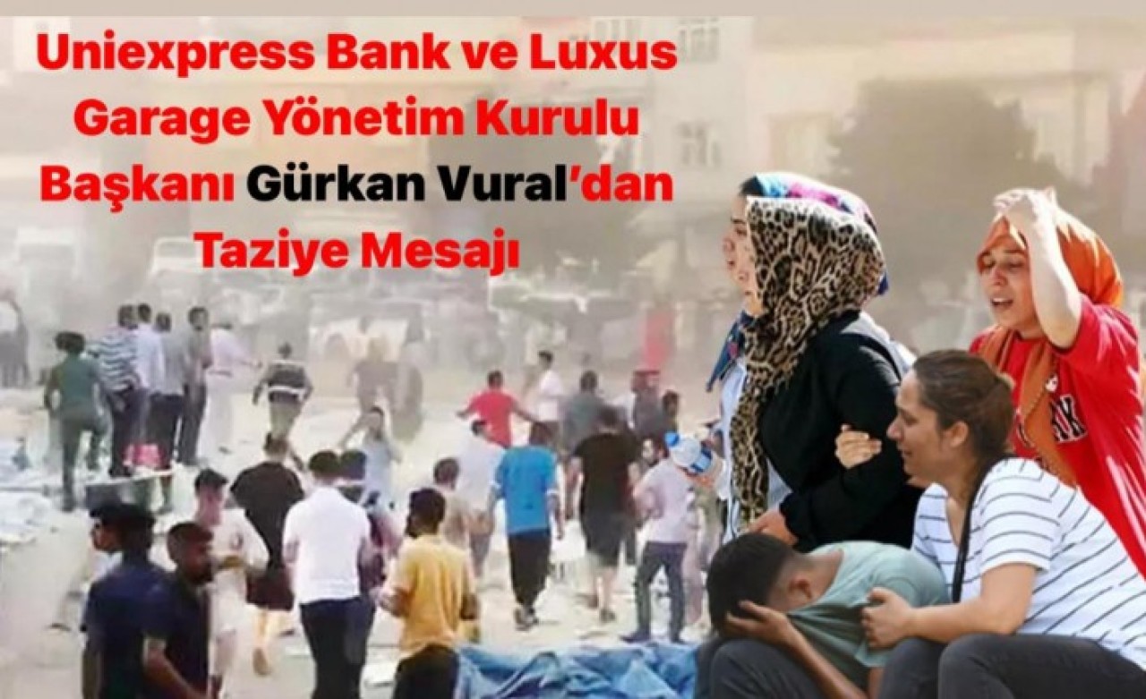 UNİEXPRESS Bank'tan taziye mesajı