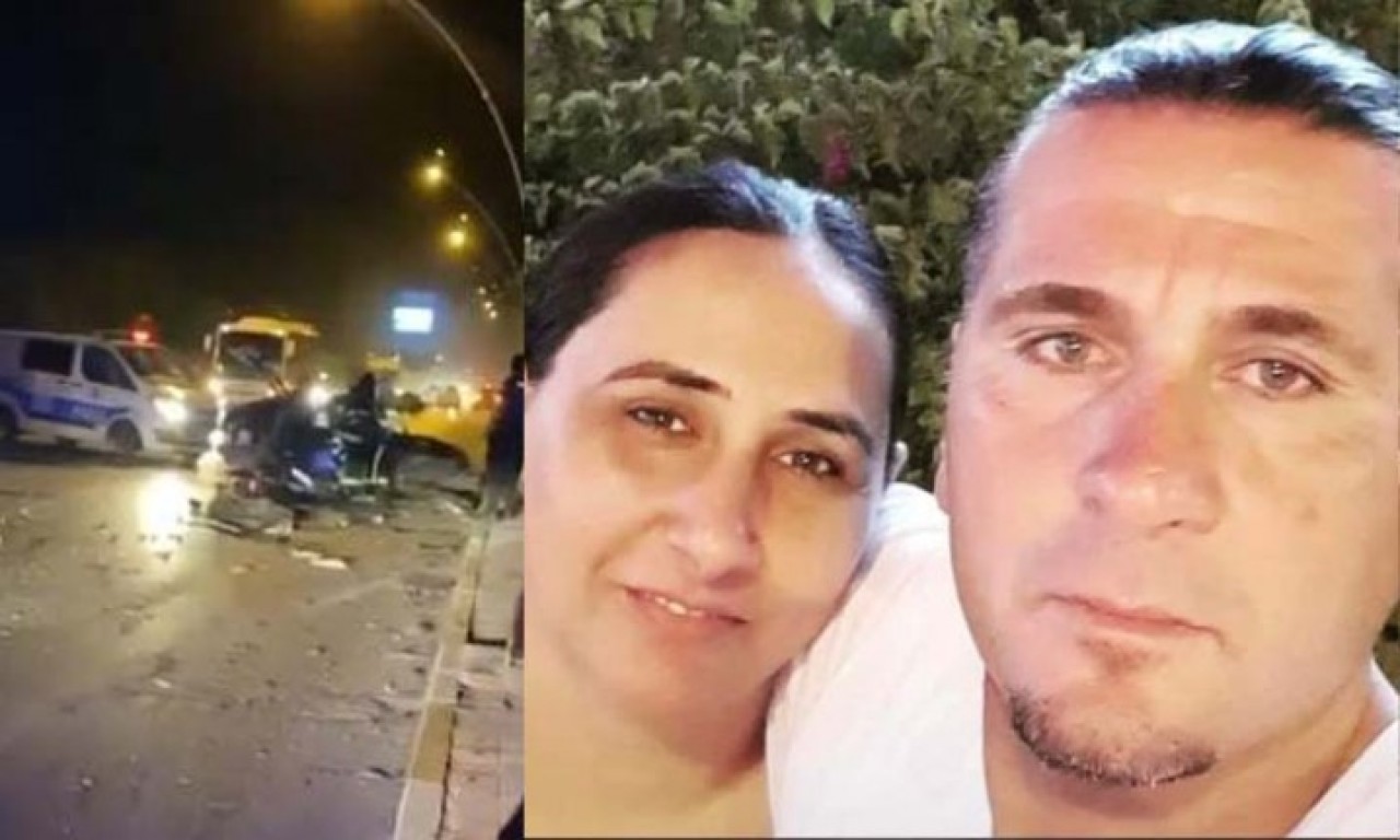 Antalya'da feci kaza: Tarık Taşar ile eşi Gül Taşar öldü
