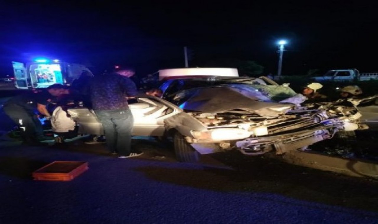 Bursa'da feci kaza: Mehmet Deniz ile eşi Behiye Deniz ağır yaralı