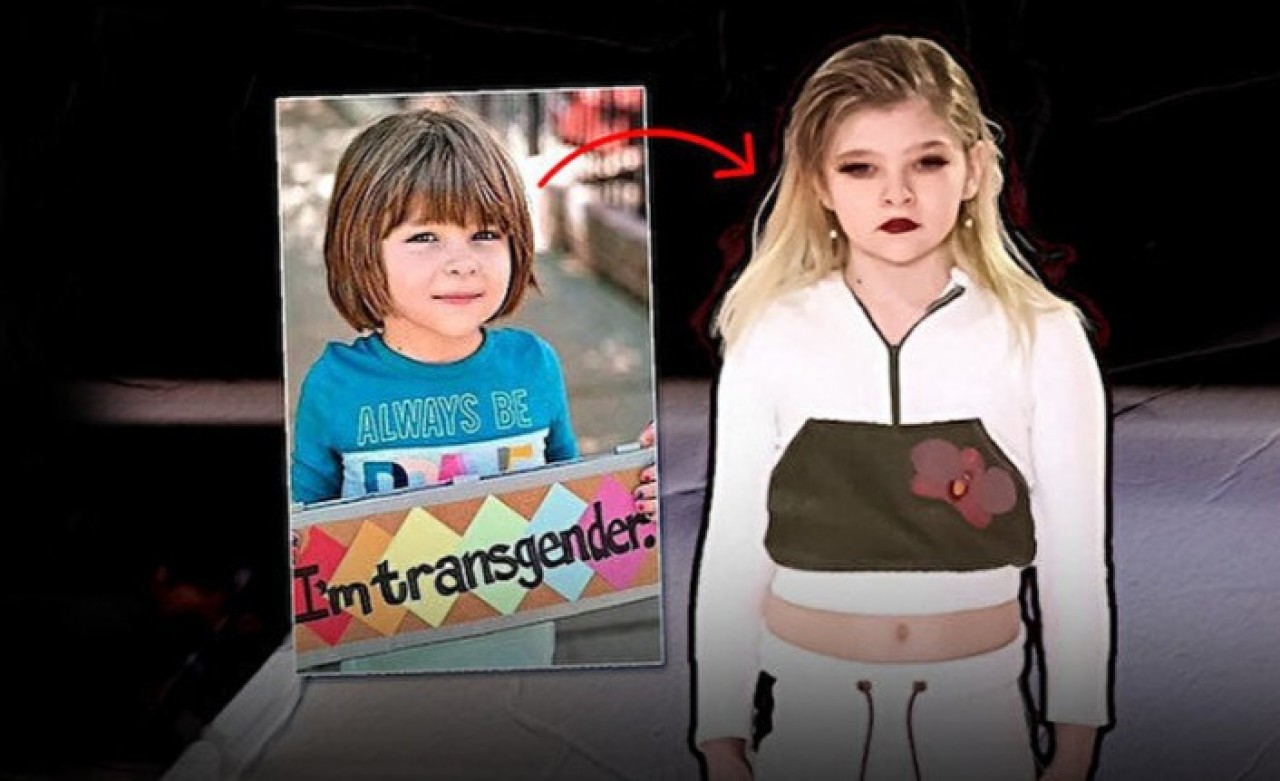 Moda Haftası'nda cins proje! Çocuğun cinsiyetini değiştirip podyuma çıkardılar