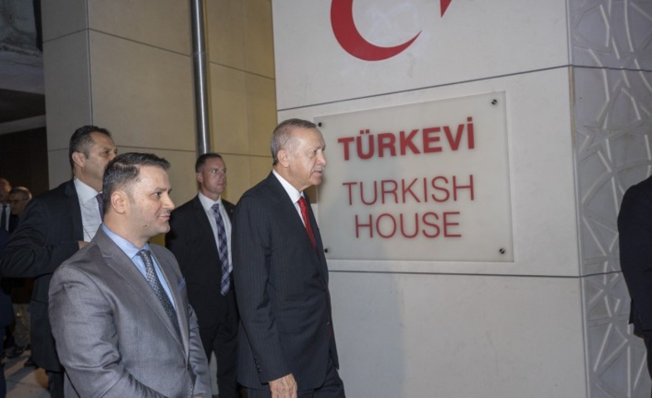 Cumhurbaşkanı Erdoğan,  BM 77. Genel Kuruluna katılmak üzere ABD'ye geldi