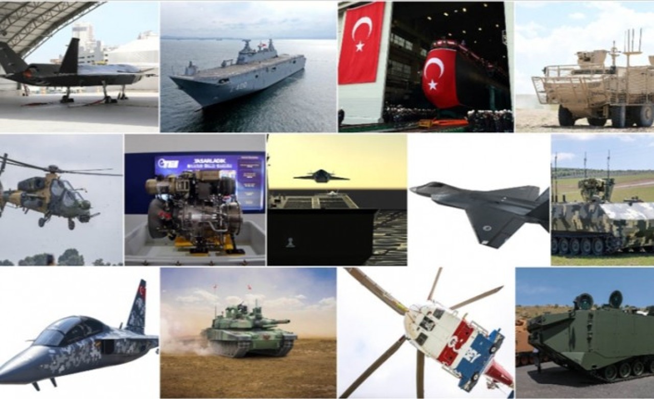 Cumhuriyet'in 100. yılında savunma sanayisinden gövde gösterisi
