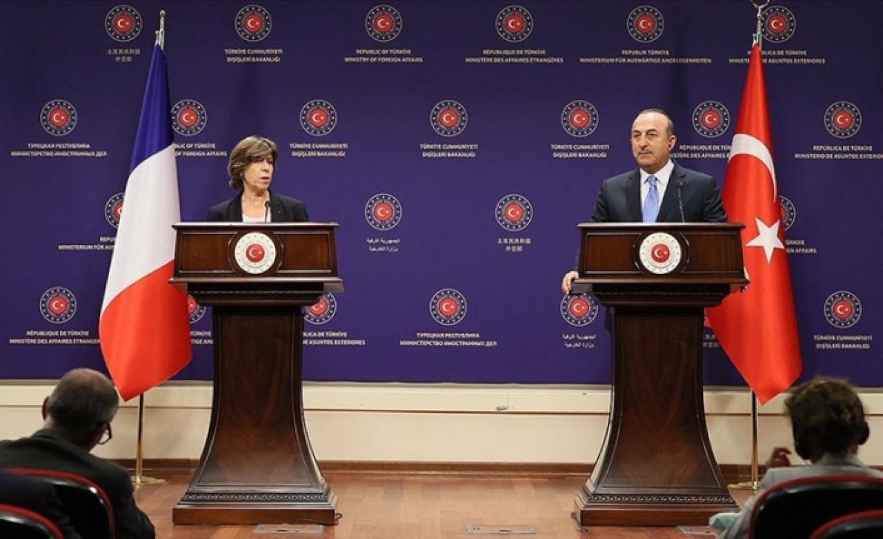 Daha dün Çavuşoğlu ile görüşmüştü: Fransa Dışişleri Bakanı'ndan Atina'da Türkiye ile ilgili akıl almaz sözler