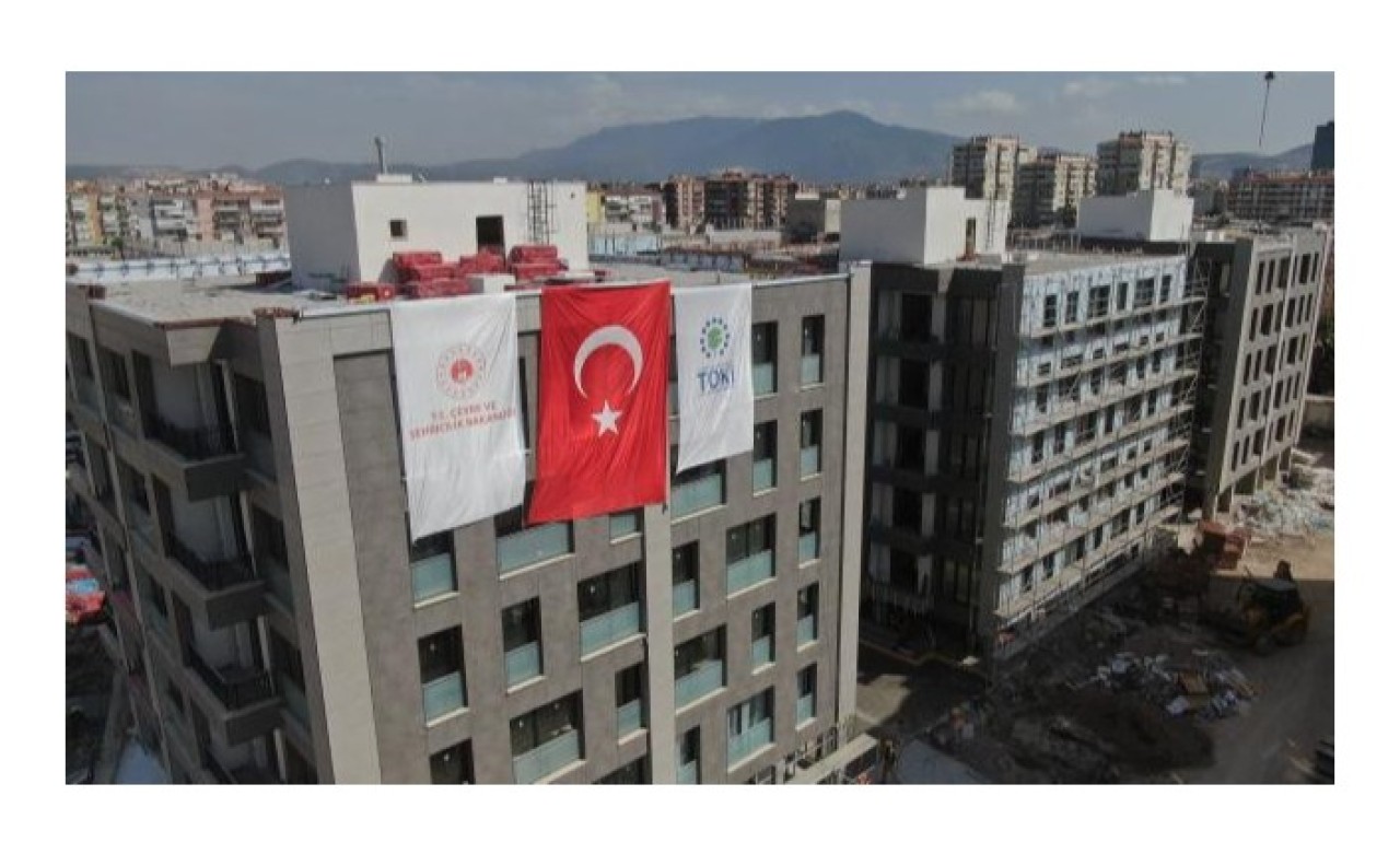 İzmir'de deprem konutları tamamlandı