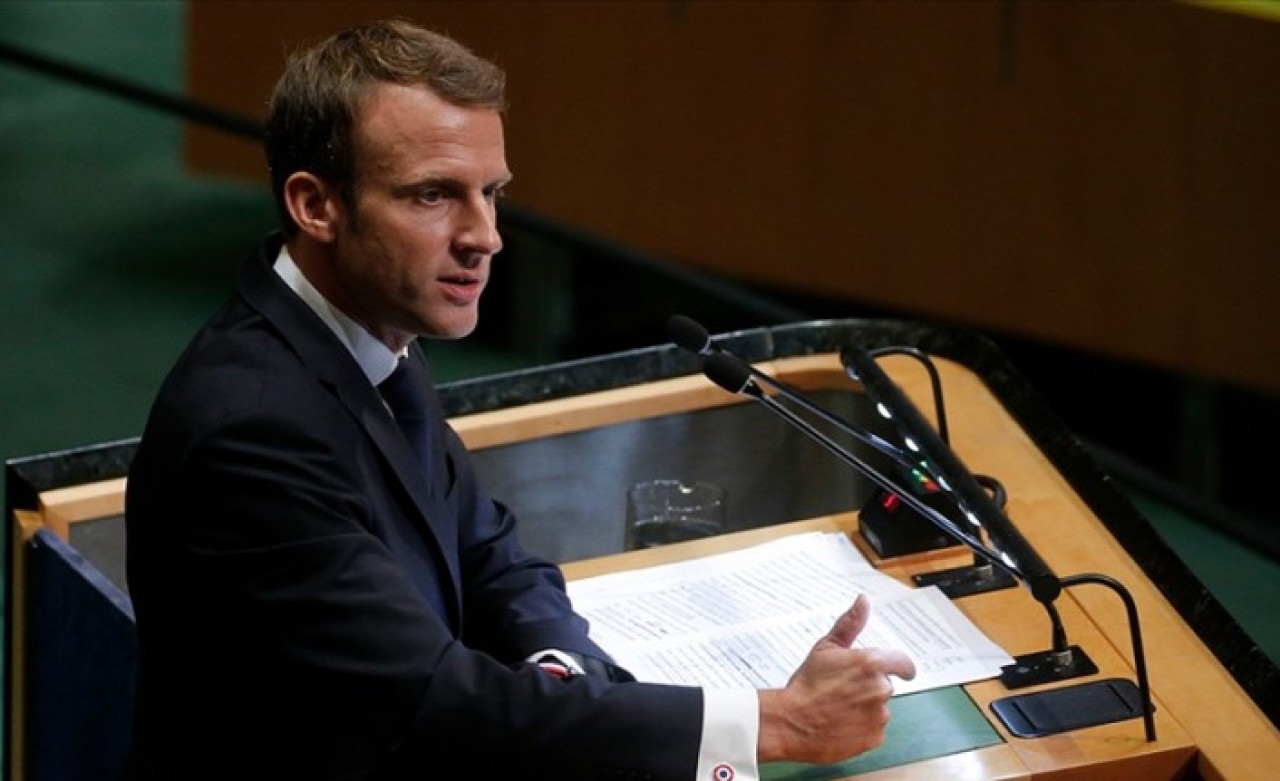 Macron'un BM'deki konuşması tartışmalara neden oldu