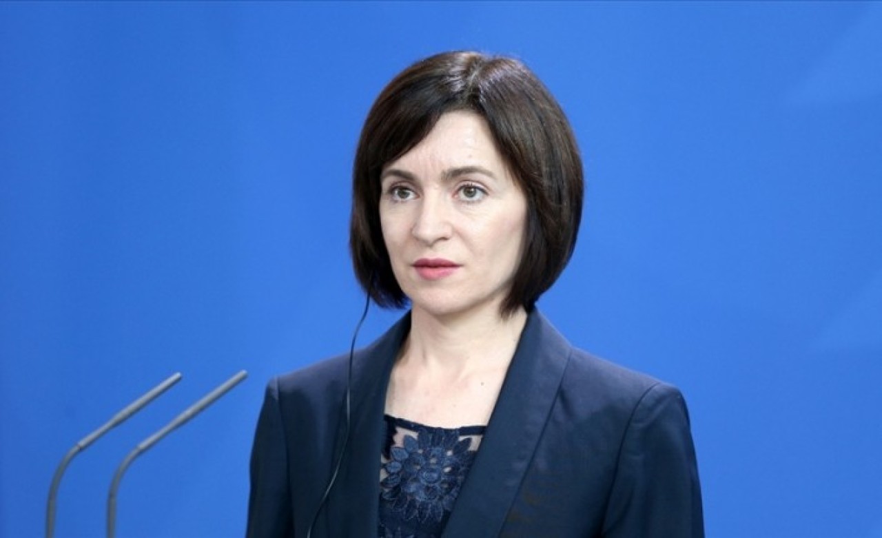 Moldova Cumhurbaşkanı Sandu,  Rusya'nın 'kışkırtmalarına' teslim olamayacaklarını söyledi