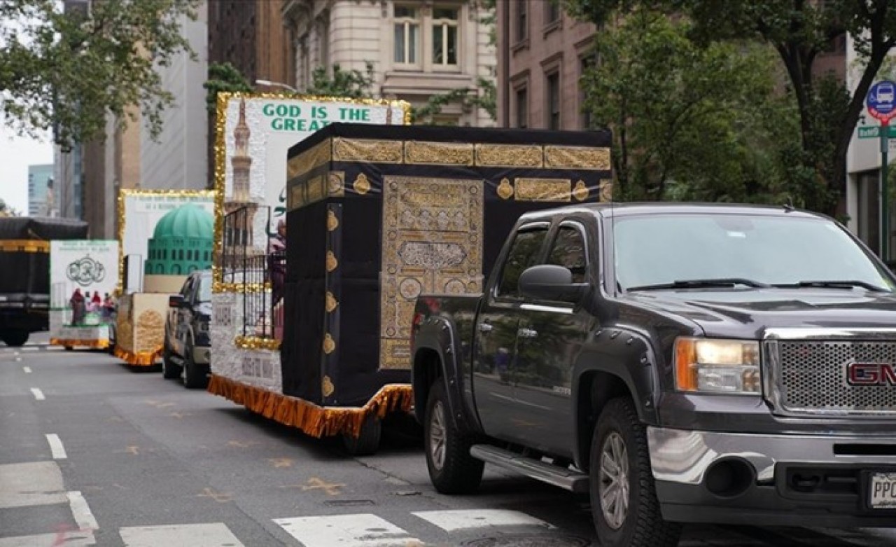 New York'ta Müslüman Günü Yürüyüşü düzenlendi