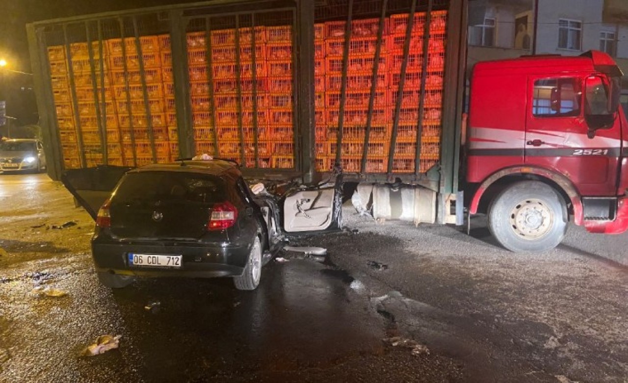 Sakarya'da korkunç kaza: Serkan Çavdar öldü
