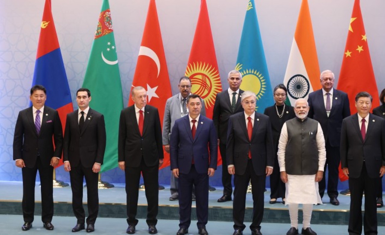Şanghay İşbirliği Örgütü Zirvesi aile fotoğrafı