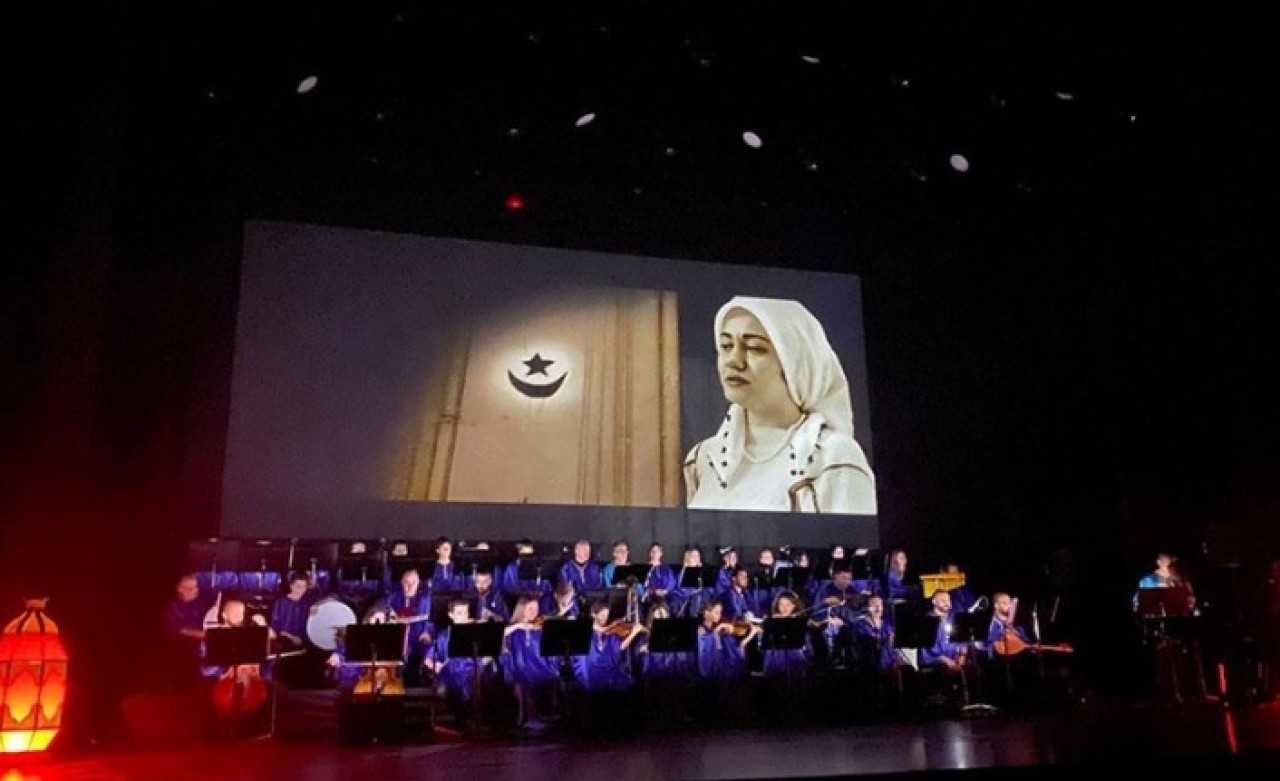 "Selçuklu'dan Cumhuriyet'e Bu Mülkün Destanı 100. Yıl Hatırası" konseri,  AKM'de sahnelendi