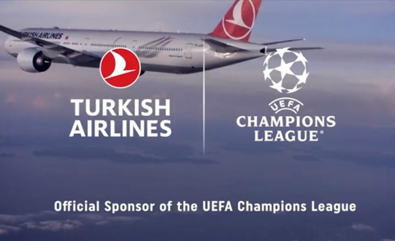 THY,  UEFA Şampiyonlar Ligi'nin resmi sponsoru oldu