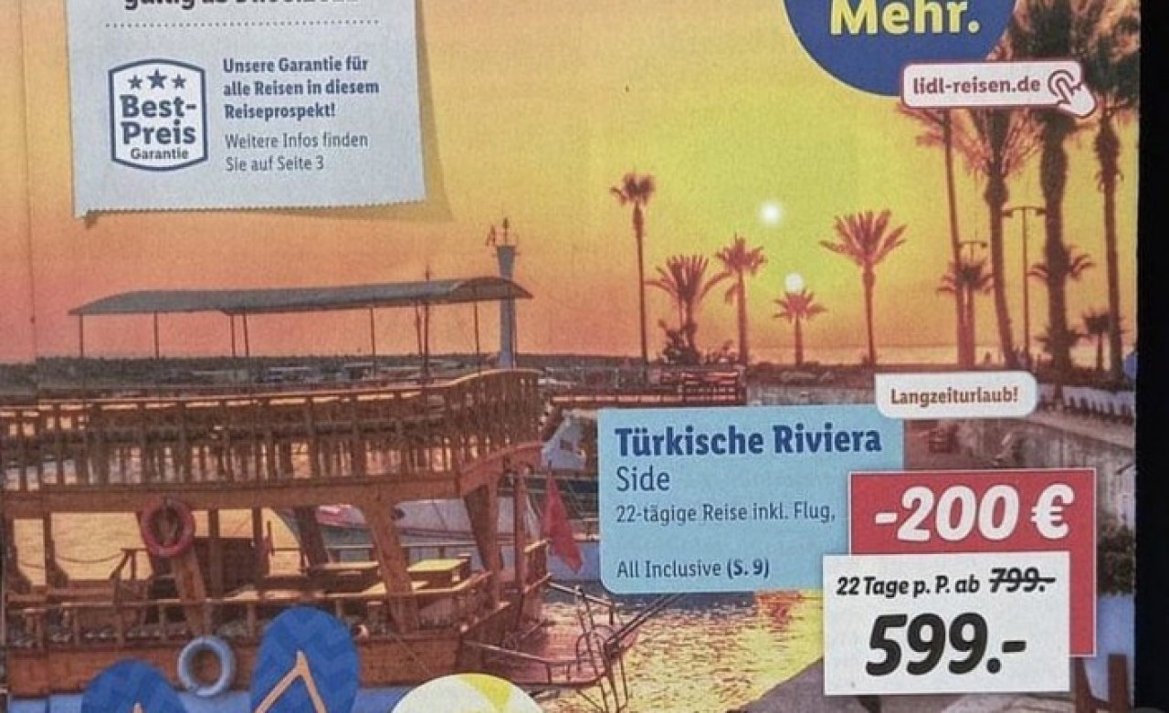 Türkiye'de 22 gün her şey dahil tatil: Alman'a kaç para,  Türk'e kaç para!  Büyük fark var