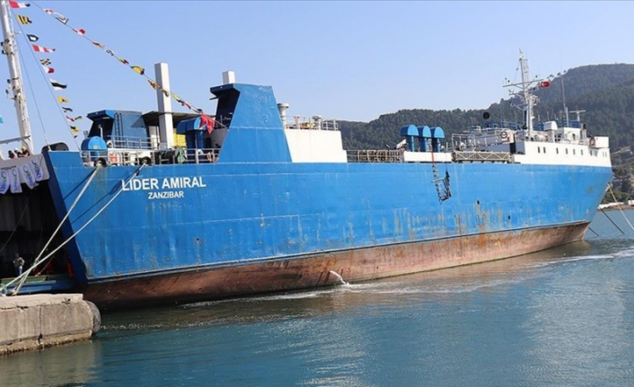 Ünye Limanı'ndan Rusya'ya Ro-Ro gemisiyle ilk sebze ve meyve ihracatı gerçekleştirildi