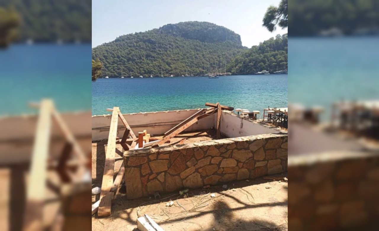 Ve Göcek koylarında yıkım başladı: Sırada 5 yer daha var
