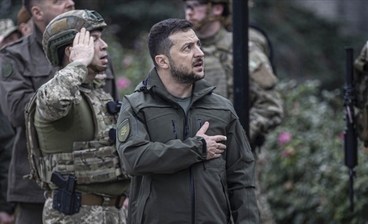 Zelenskiy,  Kiev'de trafik kazası geçirdi