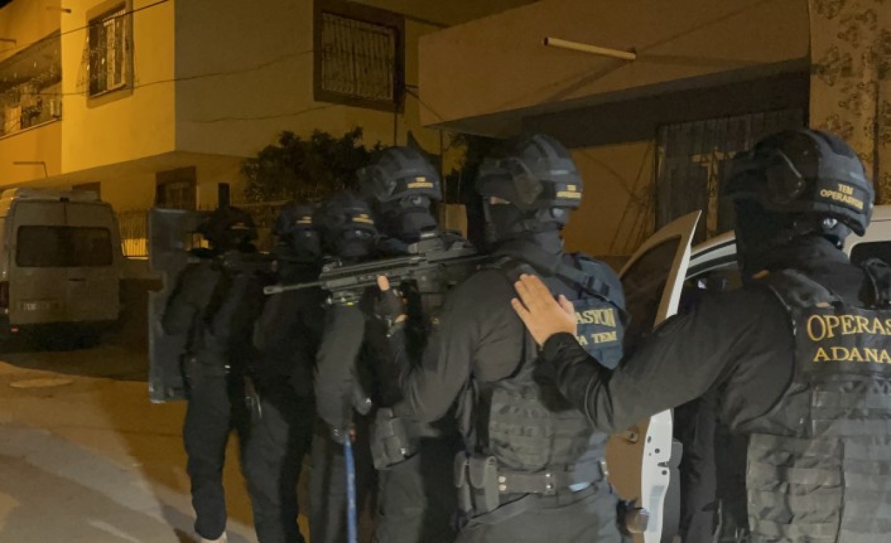 Adana'da şafak vakti nefes kesen operasyon