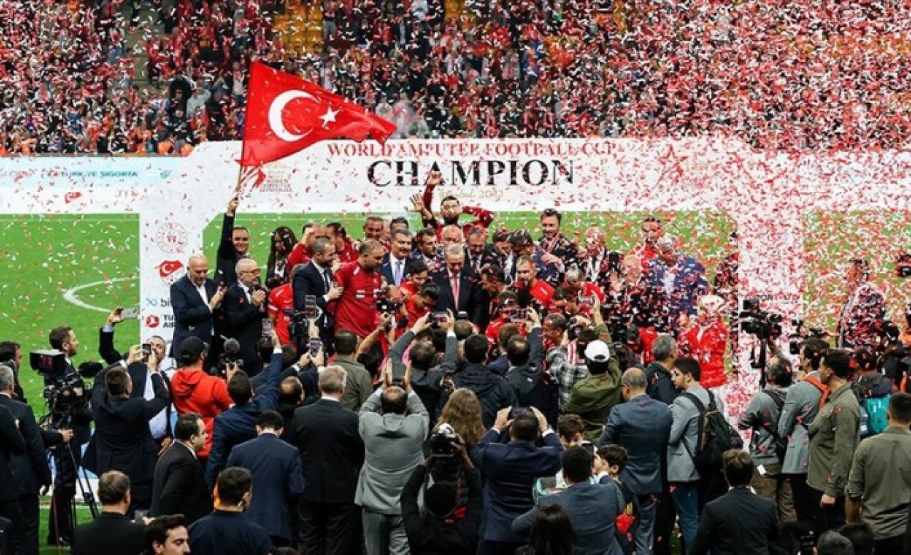 Ampute Futbol Milli Takımı'ndan tarihi zafer