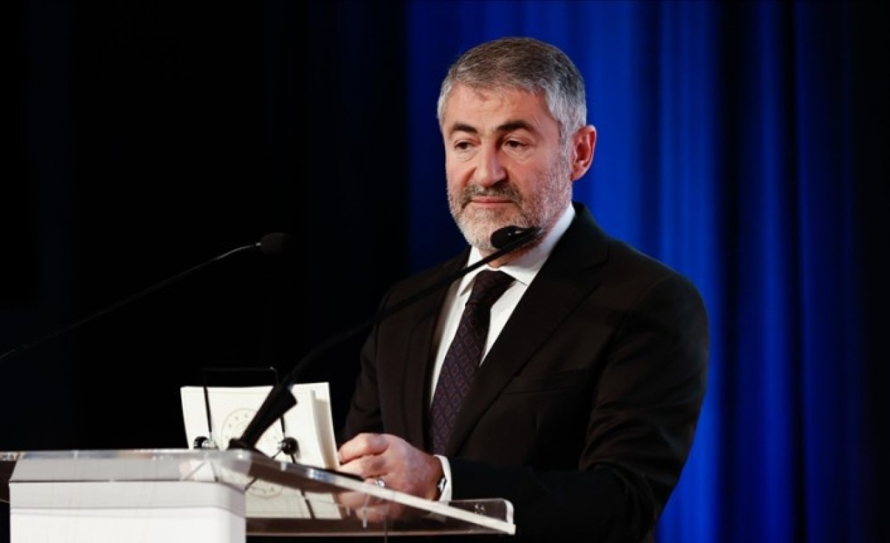 Bakan Nebati,  ABD-Türkiye İş Konseyi temsilcileriyle bir araya geldi