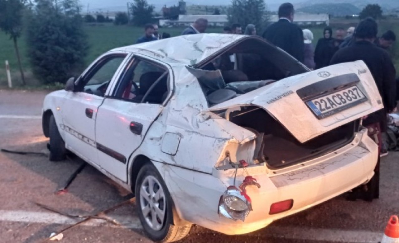 Bursa'da feci kaza: Mehmet Emin Arslan ve kızı Havva Arslan öldü