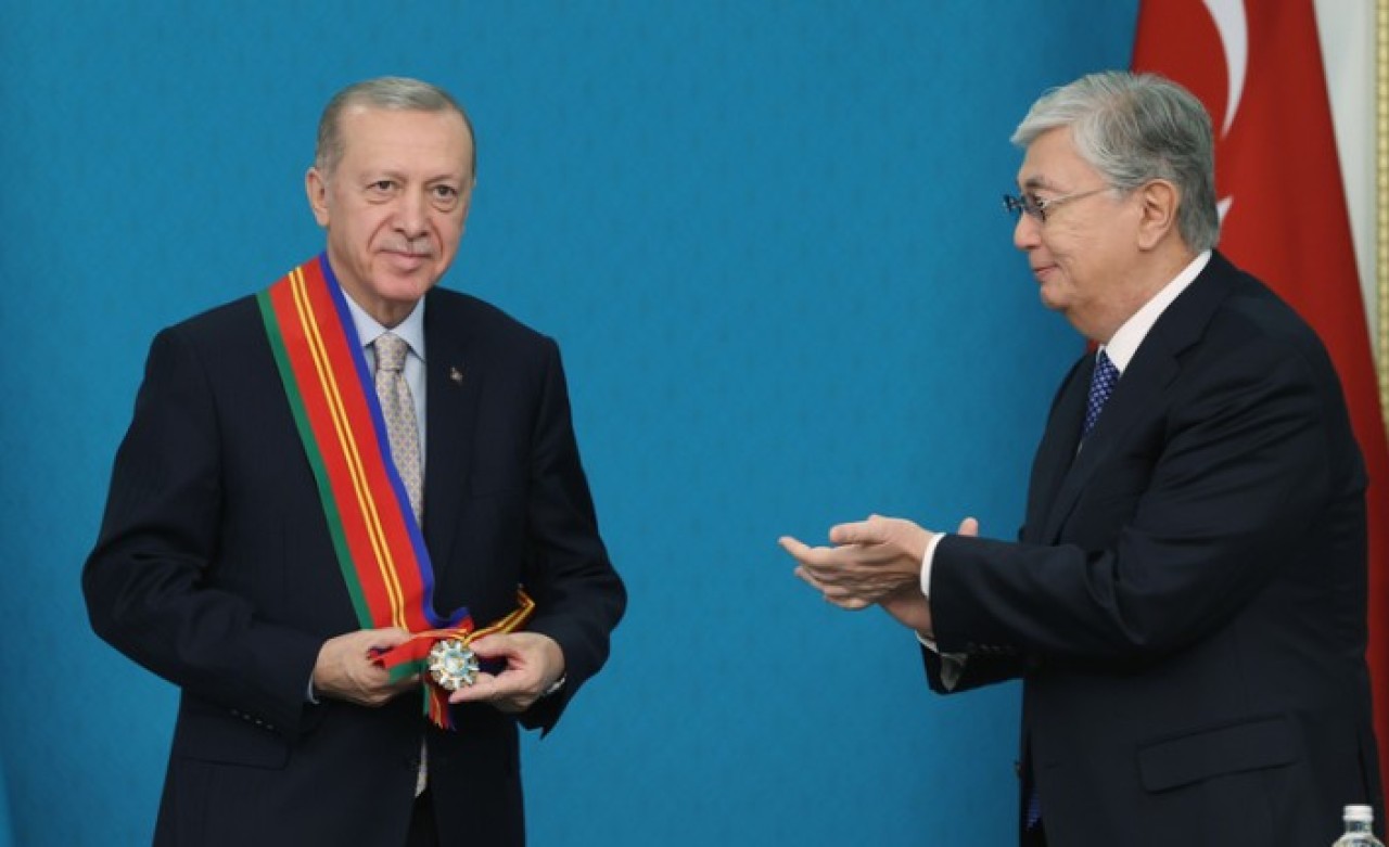 Cumhurbaşkanı Erdoğan'a Kazakistan'da şaşırtan sürpriz: Ne diyeceğimi bilemedim
