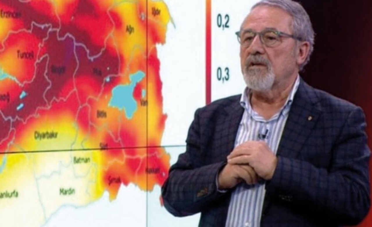 Deprem uzmanı Naci Görür: '7.2'lik deprem beklenen yer dün harekete geçti'