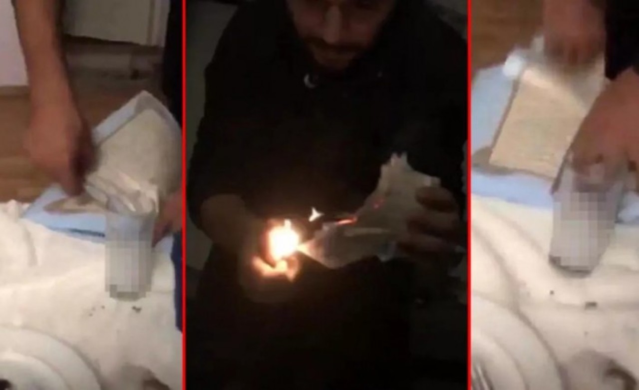 İçki masasında Kur'an-ı Kerim'i yırtıp yakan şahısların ilk ifadesi ortaya çıktı