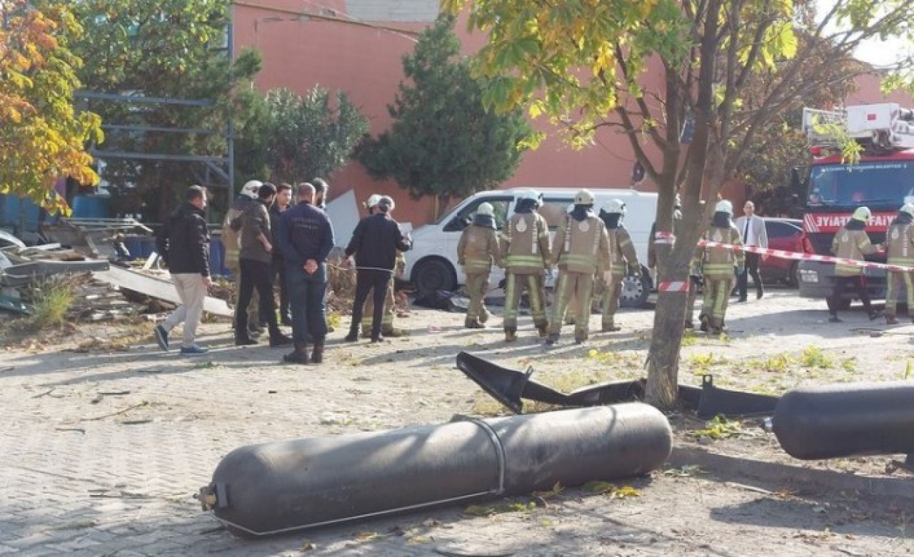 İstanbul İkitelli’de patlama: ölü ve yaralılar var