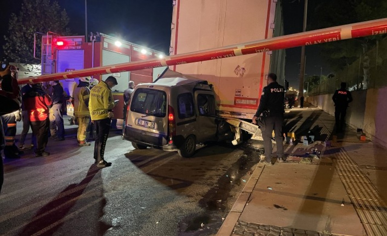 İzmir'de feci kaza: Rıza Baran öldü