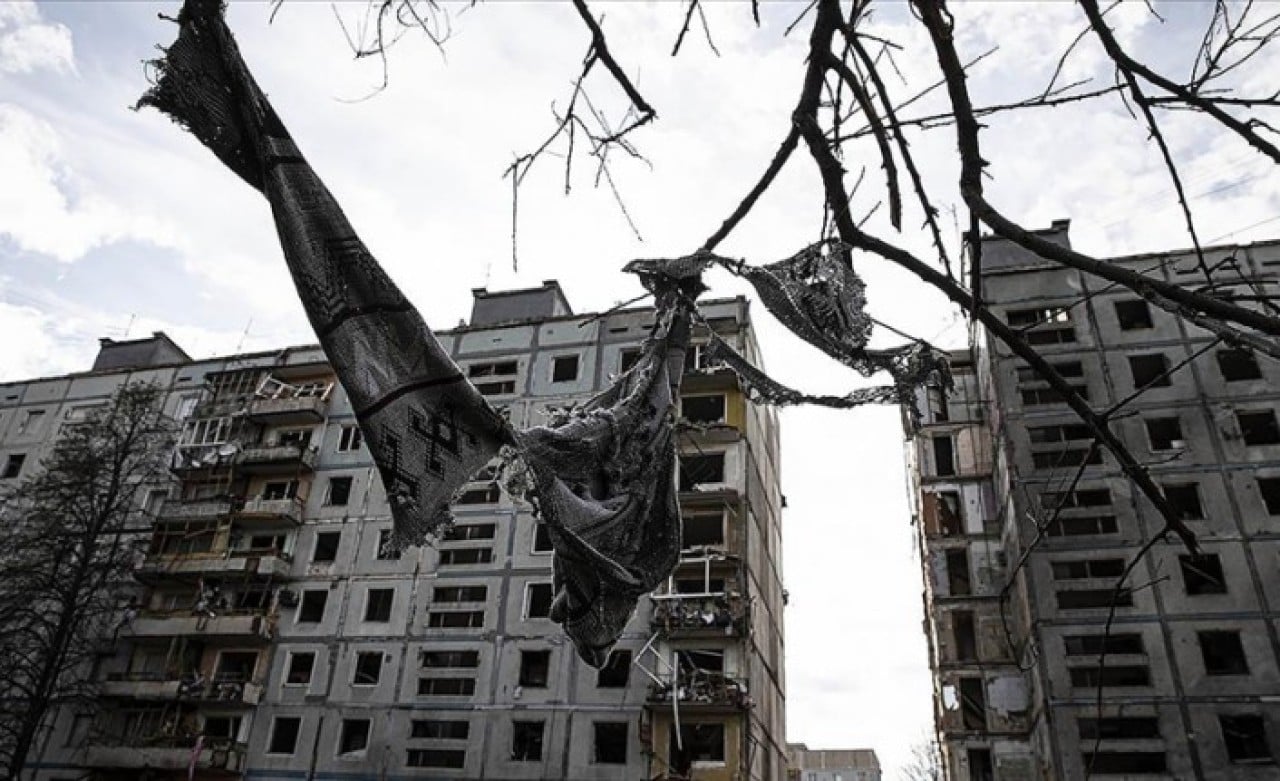 Kiev,  Zaporijya,  Kirovograd,  Harkiv,  Odessa bölgelerinde patlama sesleri duyuldu