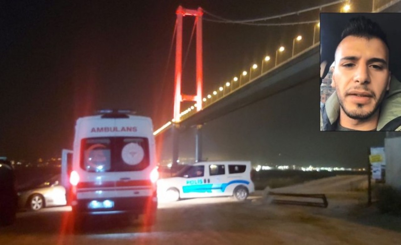 Polis memuru Yasin Kazancı Osmangazi Köprüsü'nden atladı: Son mesajı ortaya çıktı