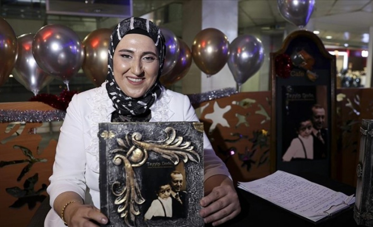 Yazar Fatma Korkutata,  81 ilden çocukların 'Tayyip Dede'ye olan duygularını mısralara döktü