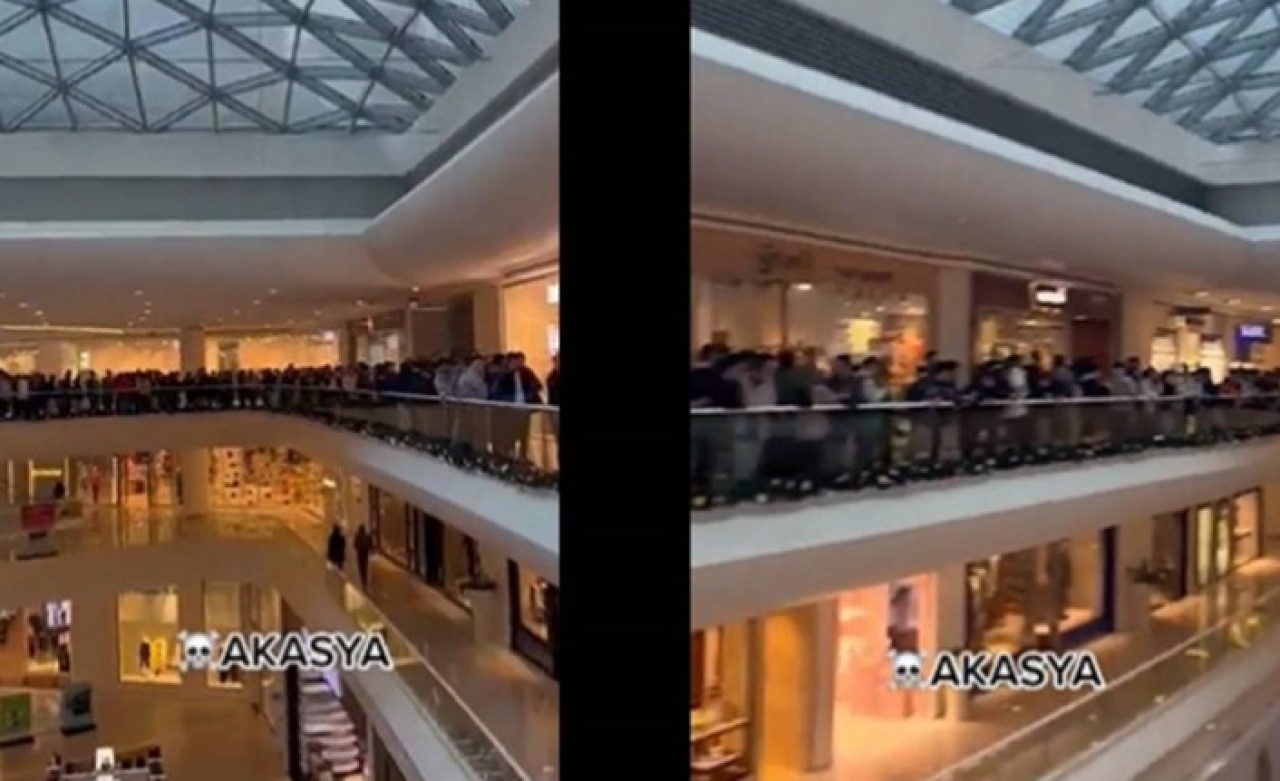 14 bin TL'lik ayakkabı için kuyruğa girdiler!