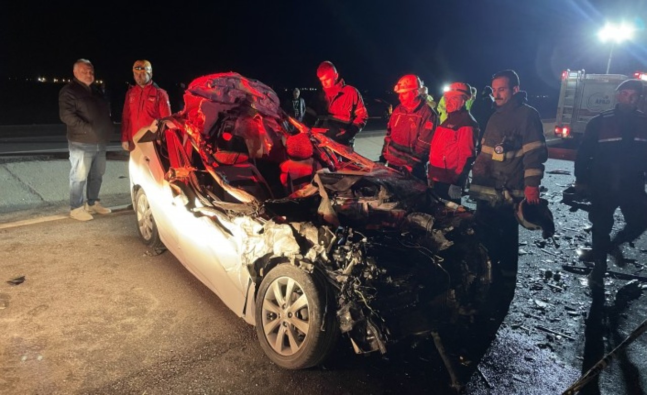 Aksaray'da kaza: Bektaş Körük öldü