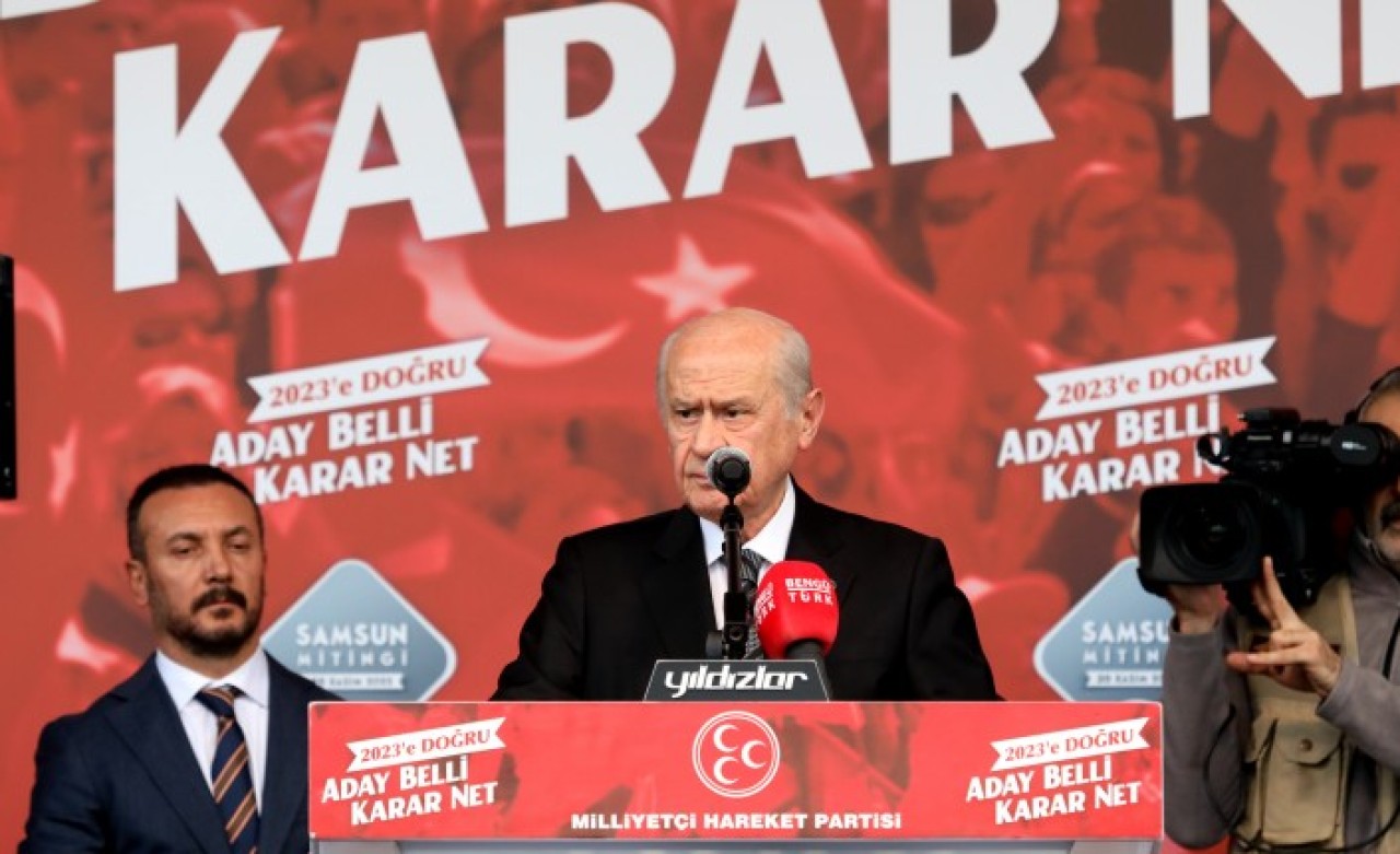 Bahçeli'den Samsun'da flaş açıklamalar: Sert çıktı