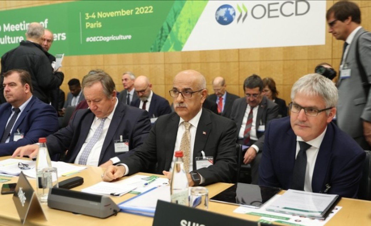 Bakan Kirişci, OECD Tarım Bakanları Toplantısı'nda konuştu