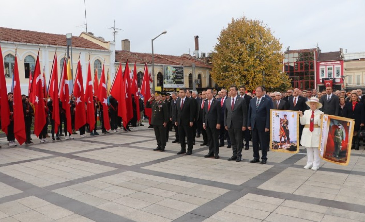 Edirne'nin kurtuluşunun 100'üncü yıl dönümü törenle kutlandı