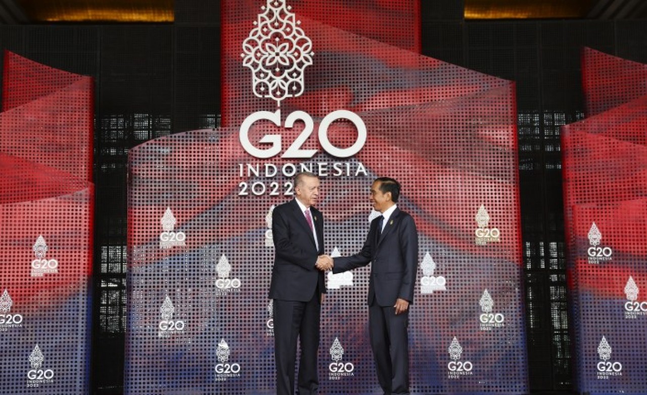 G20 Liderler Zirvesi: Erdoğan Bali'de temaslarına başladı