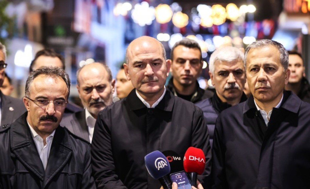 İstiklal'e bombayı kimin koyduğu belli oldu! Süleyman Soylu: Bombayı bırakan kişi gözaltına alındı